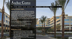 Desktop Screenshot of anchorcentre.com